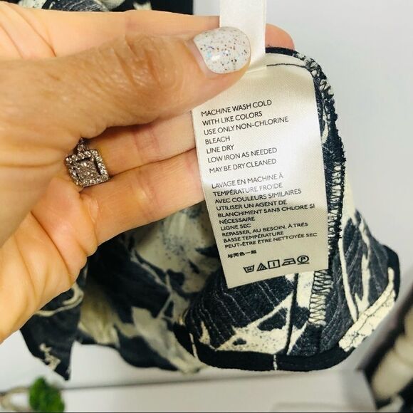 Free People French Quarter Floral Black Wrap Dress - Picture 11 of 15